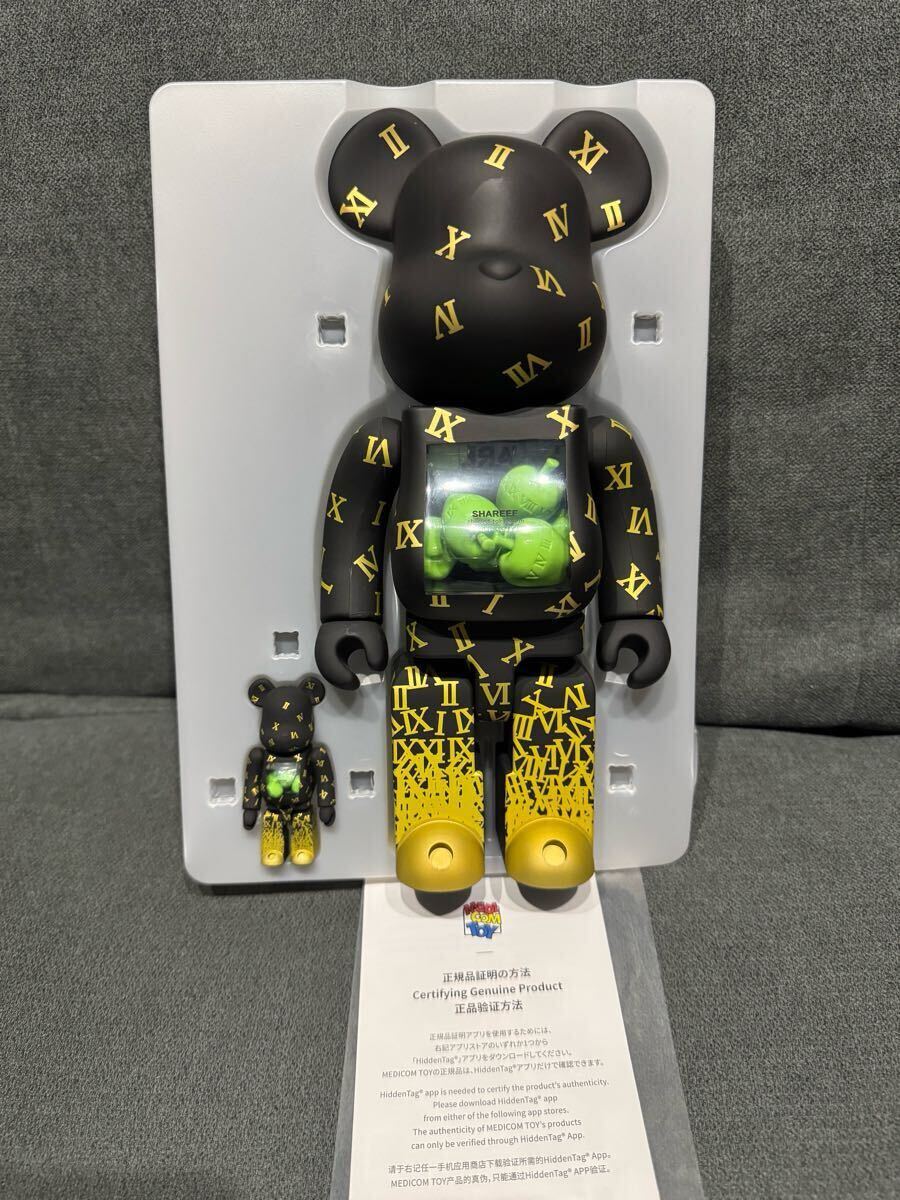BE@RBRICK SHAREEF 3 100% & 400% ベアブリック MEDICOM TOY BE@RBRICK SHAREEF 3 100% & 400% ベアブリック MEDICOM TOY