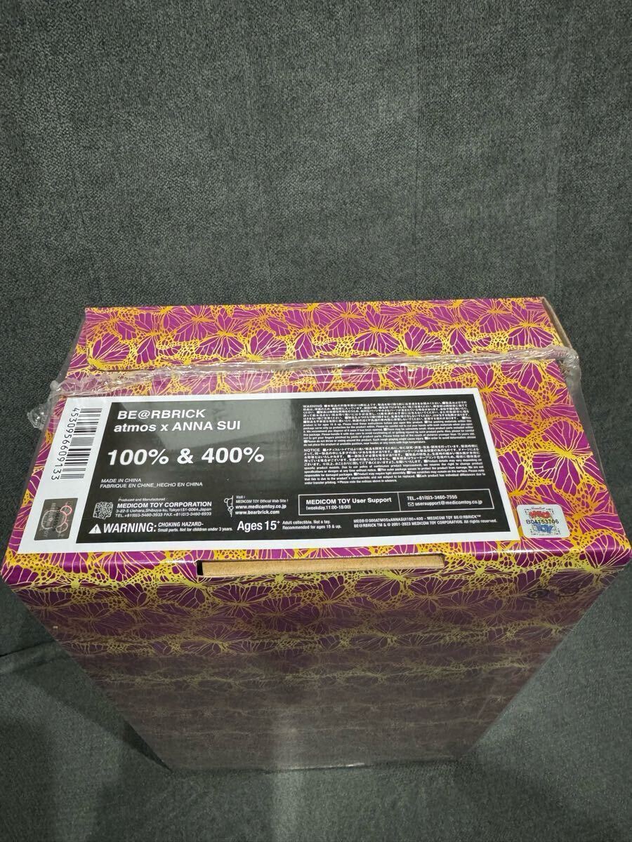 BE@RBRICK atmos x ANNA SUI 100% & 400% ベアブリック