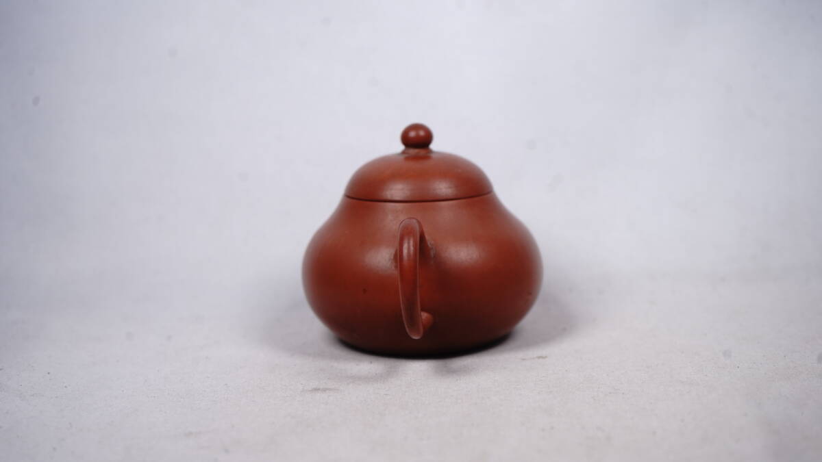 0412-1 朱泥 急須 蓋裏水平 中有十分香 孟臣 茶道具 煎茶道具 0412-1 朱泥 急須 蓋裏水平 中有十分香 孟臣 茶道具 煎茶道具