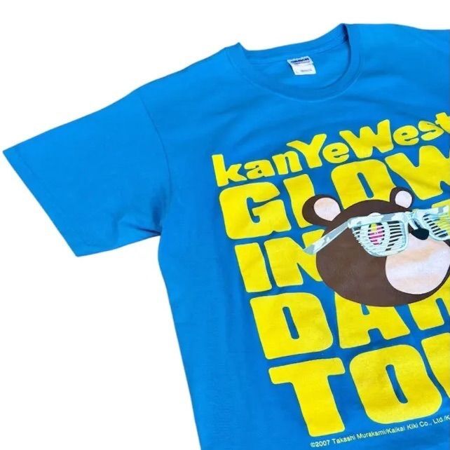 カニエ ウエスト Kanye West 【 GLOW IN THE DARK TOUR Tshirt カニエ ウエスト Kanye West 【 GLOW IN THE DARK TOUR Tshirt