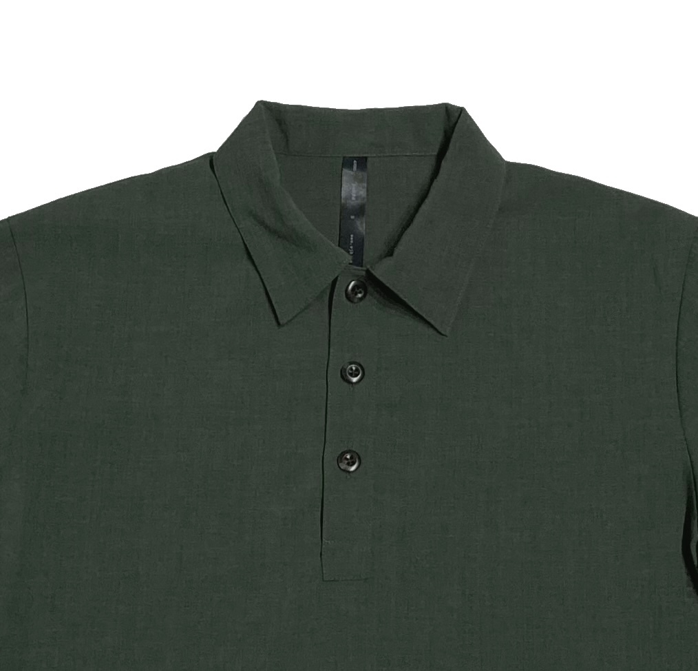 24SS 新品3.3萬 wjk shirt pullover　プルオーバー シャツ　　　　　AKM ジュンハシモト 1piu1uguale3