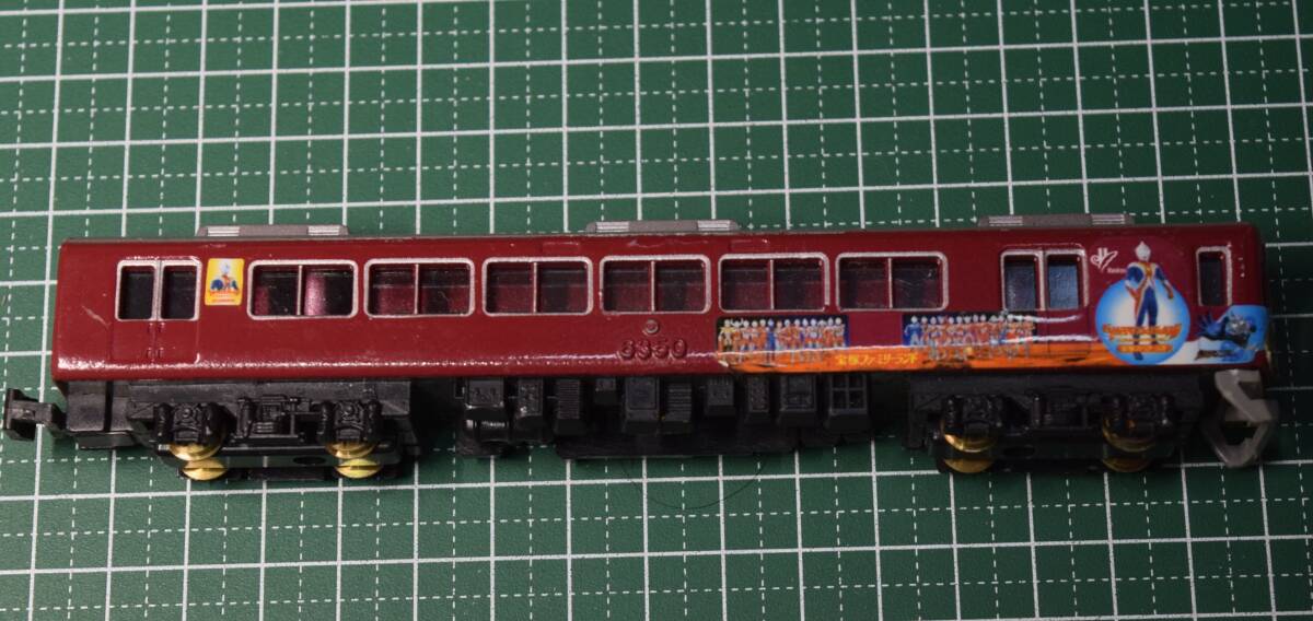 ■トレーン■ダイキャスト鉄道模型■坂急電車?坂急電鉄■寶冢ファミリーランドステッカー仕様■HankyuLine■Japanese train model