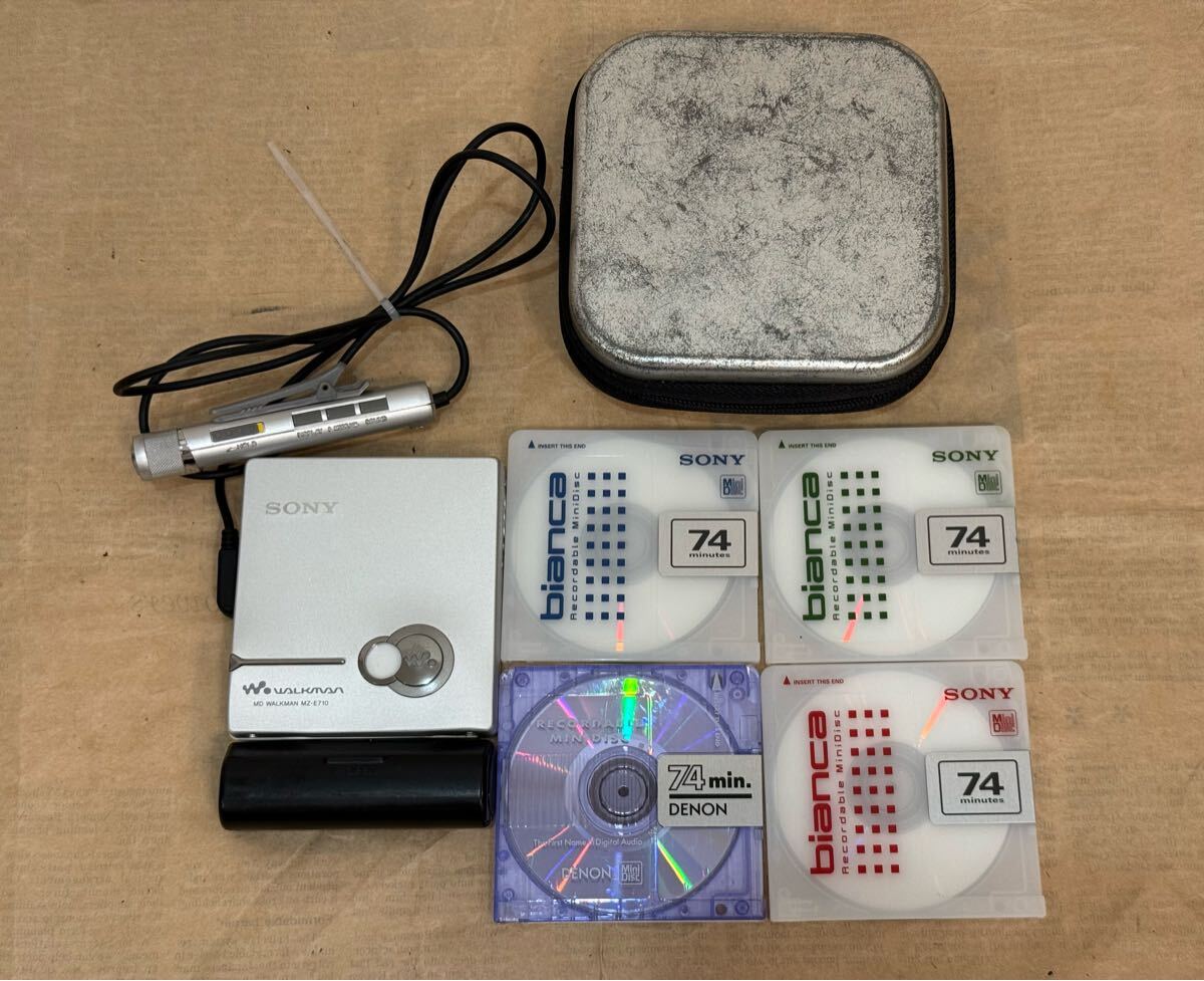 SONY MZ-E710 MDプレーヤー ソニー MD WALKMAN MDウォークマン SONY MZ-E710 MDプレーヤー ソニー MD WALKMAN MDウォークマン