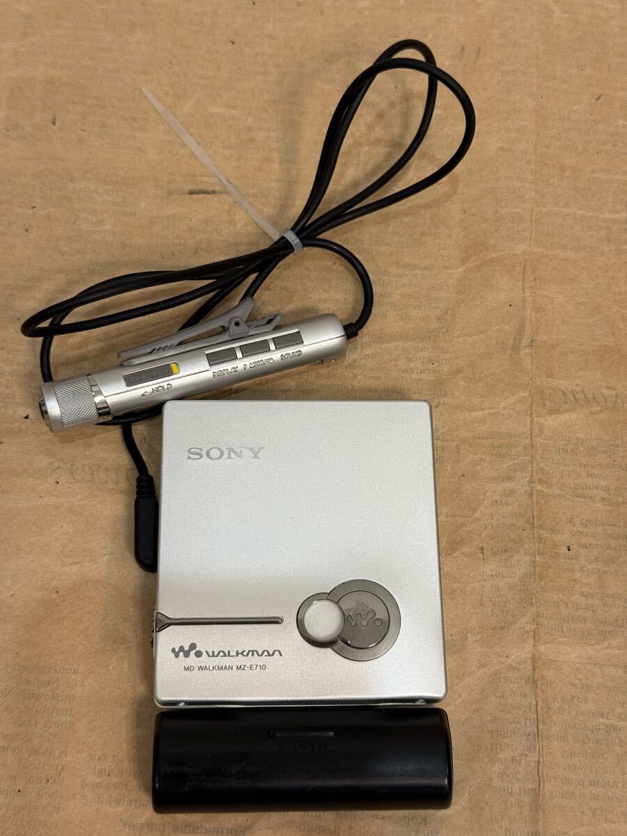 SONY MZ-E710 MDプレーヤー ソニー MD WALKMAN MDウォークマン SONY MZ-E710 MDプレーヤー ソニー MD WALKMAN MDウォークマン