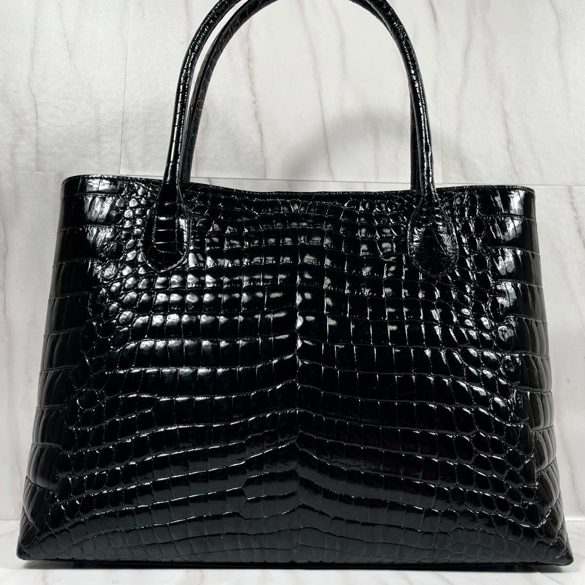 定価80万級!!!超極美品!!!A4◎ クロコダイル リアルクロコ 定価80万級!!!超極美品!!!A4◎ クロコダイル リアルクロコ