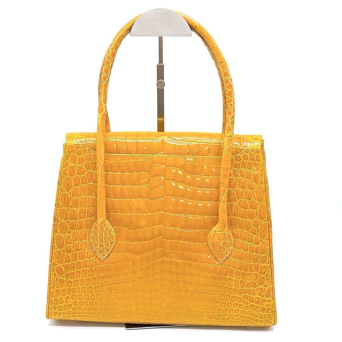 定価70万級!!!美品◎クロコダイル リアルクロコ センター取り 定価70万級!!!美品◎クロコダイル リアルクロコ センター取り
