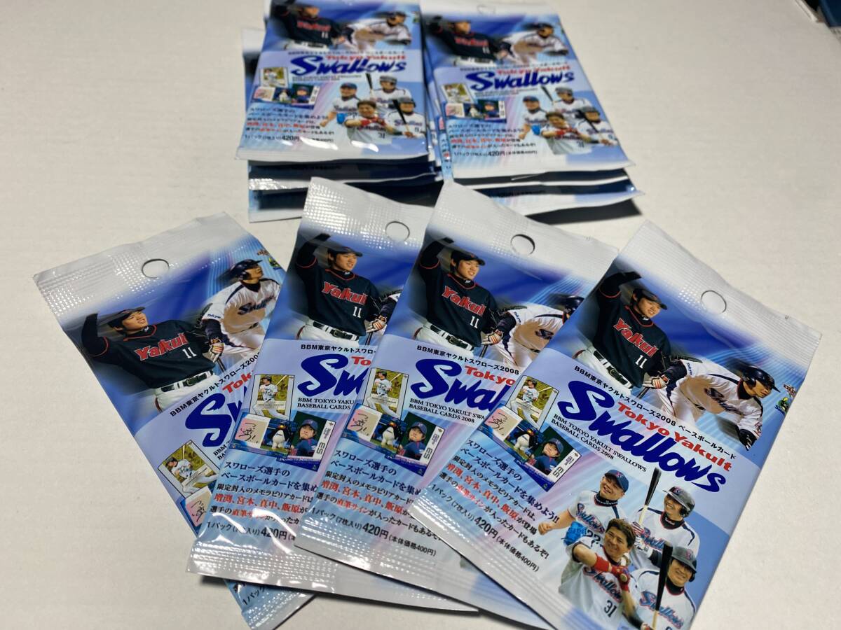 *2008BBM основа Ball Card Tokyo Yakult Swallows нераспечатанный упаковка 16 упаковка комплект обычная цена 6,400 иен 