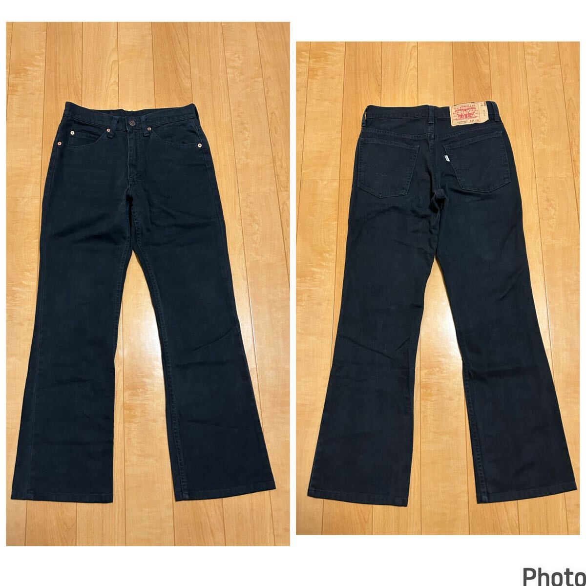 廃番.良品☆リーバイス 517・W29 CARE入パッチ&70s80s風 廃番.良品☆リーバイス 517・W29 CARE入パッチ&70s80s風
