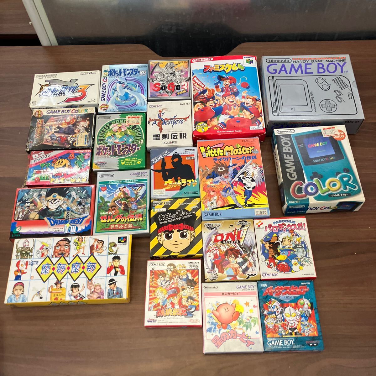 【代引可】 ゲームボーイ スーパーファミコン ソフト空箱 箱 SFC まとめて その他