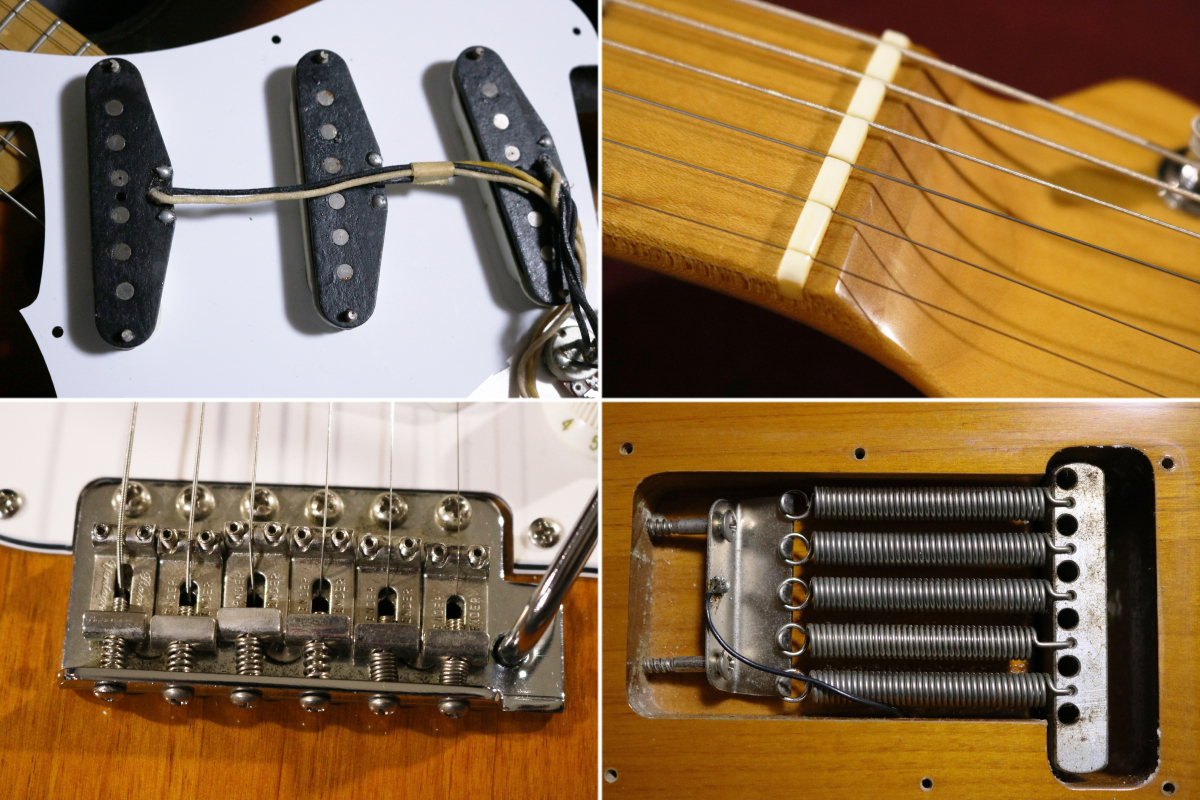 Fender Japan】ST68-85TX(3TS)'68 Stratocaster 4点止めラージ Fender Japan】ST68-85TX(3TS)'68 Stratocaster 4点止めラージ
