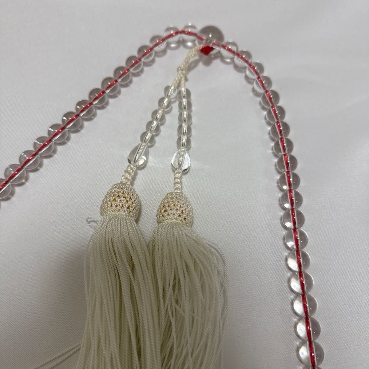 保管品 真言宗 【本水晶念珠】威儀具 仏具 法具 寺院 袈裟 僧侶 保管品 真言宗 【本水晶念珠】威儀具 仏具 法具 寺院 袈裟 僧侶