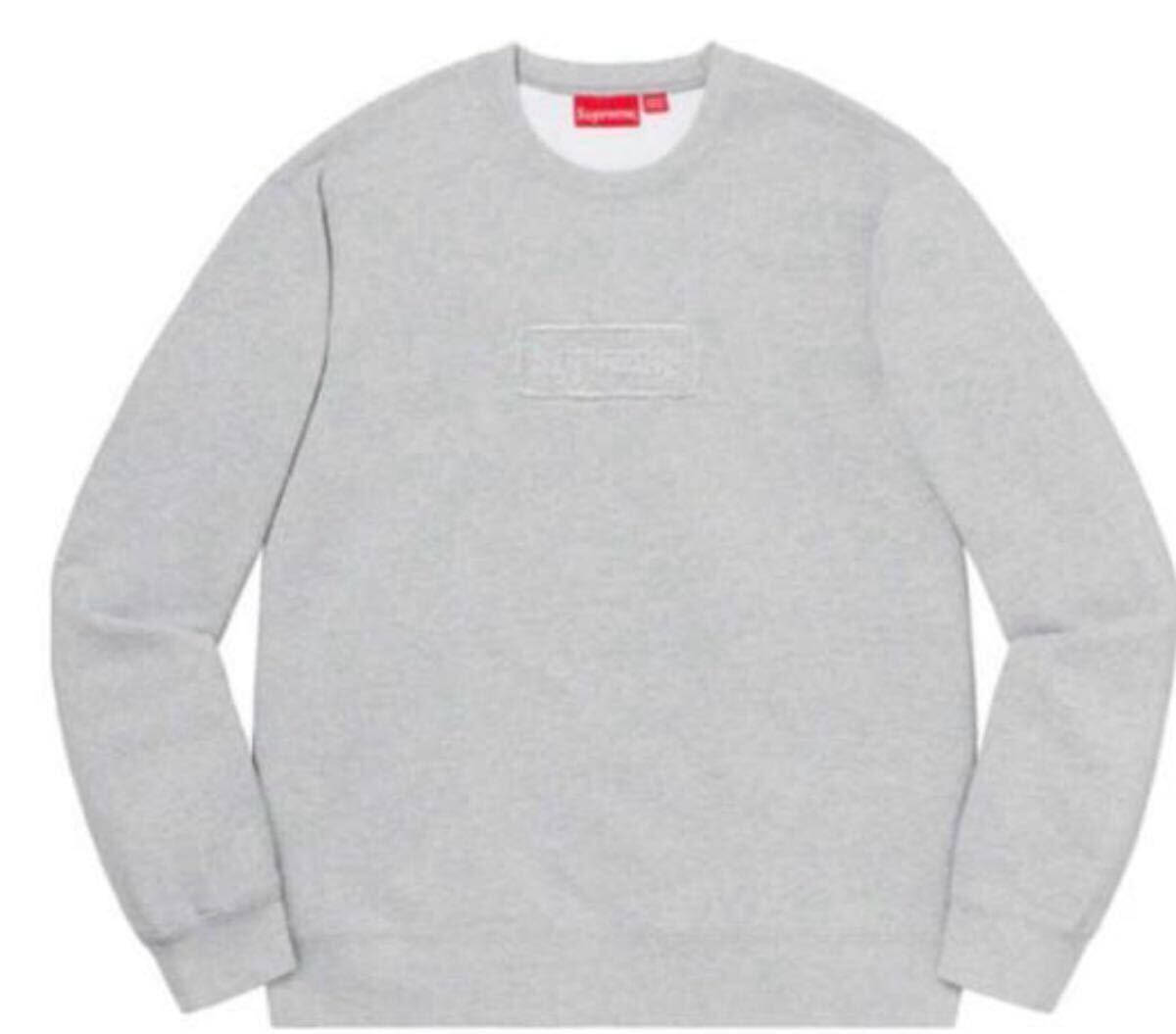 美品】Supreme 20SS Cutout Logo Crewneck XL シュプリーム 美品】Supreme 20SS Cutout Logo Crewneck XL シュプリーム