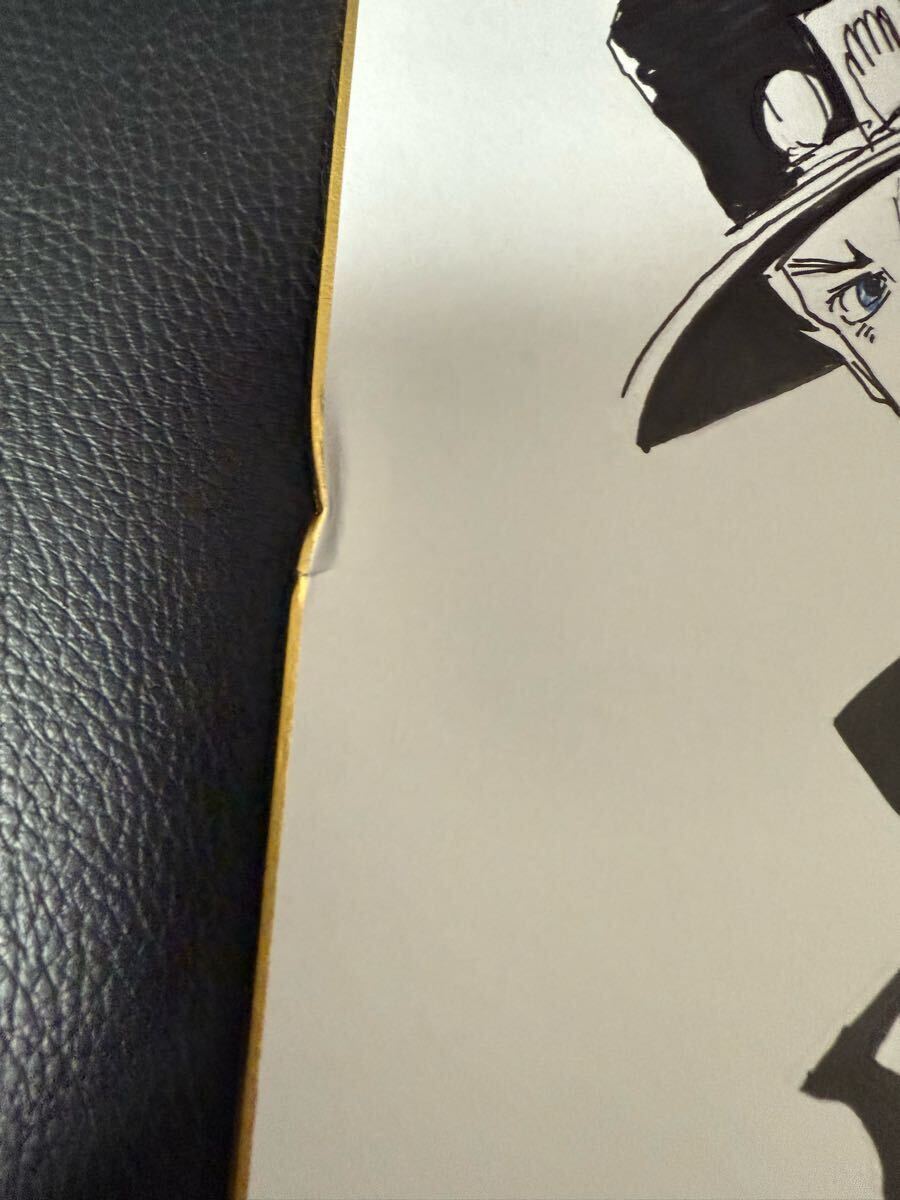 超希少」ジョジョの奇妙な冒険 荒木飛呂彦 空条承太郎イラスト 超希少」ジョジョの奇妙な冒険 荒木飛呂彦 空条承太郎イラスト