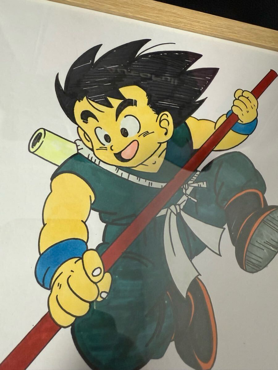 希少 DRAGONBALL ドラゴンボール 鳥山明 孫悟空 直筆イラスト 希少 DRAGONBALL ドラゴンボール 鳥山明 孫悟空 直筆イラスト