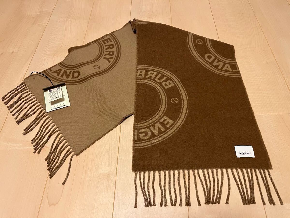 BURBERRY バーバリー マフラー ウール100% タグ付き未使用品 BURBERRY バーバリー マフラー ウール100% タグ付き未使用品