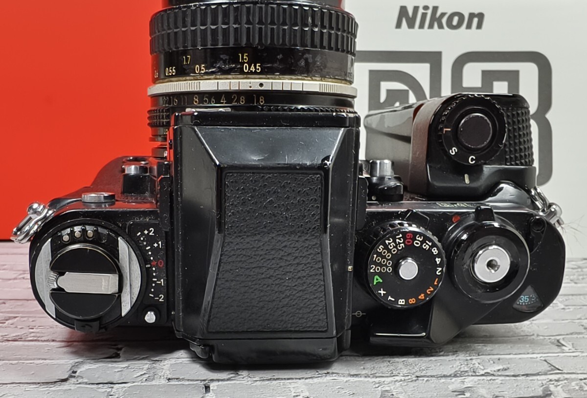 委託品】 Nikon F3+Ai NIKKOR 50mm 1.8 レンズ+モーター 委託品】 Nikon F3+Ai NIKKOR 50mm 1.8 レンズ+モーター