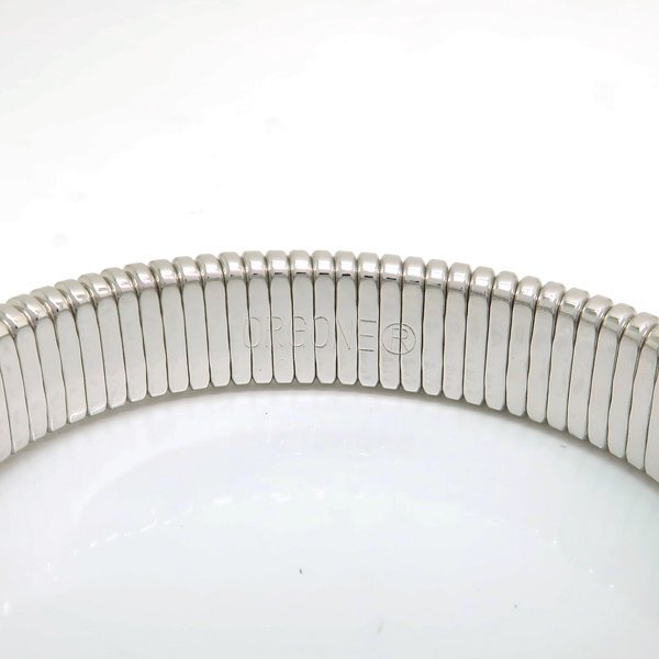 美品 orgone オルゴンリング バングル ブレスレット シルバー系