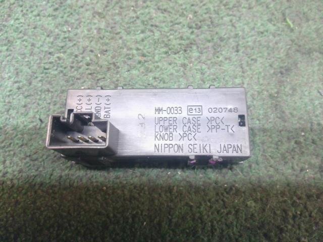 三菱 ランサー エボ7 EVO7 GT-A CT9A 純正 デジタル時計 時計 クロック MM-0033 ボタン操作確認(rèn)済み レンズ面?zhèn)佟?現(xiàn)狀販売 中古