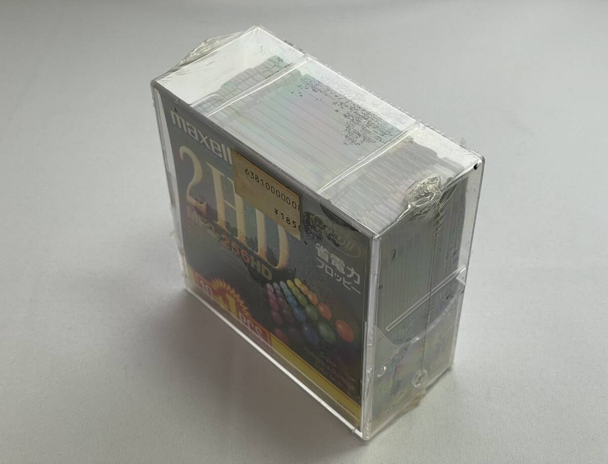 [ не использовался | нераспечатанный * редкий ]*maxell: дискета |FD*10+1PCS(MF2-256HD)*