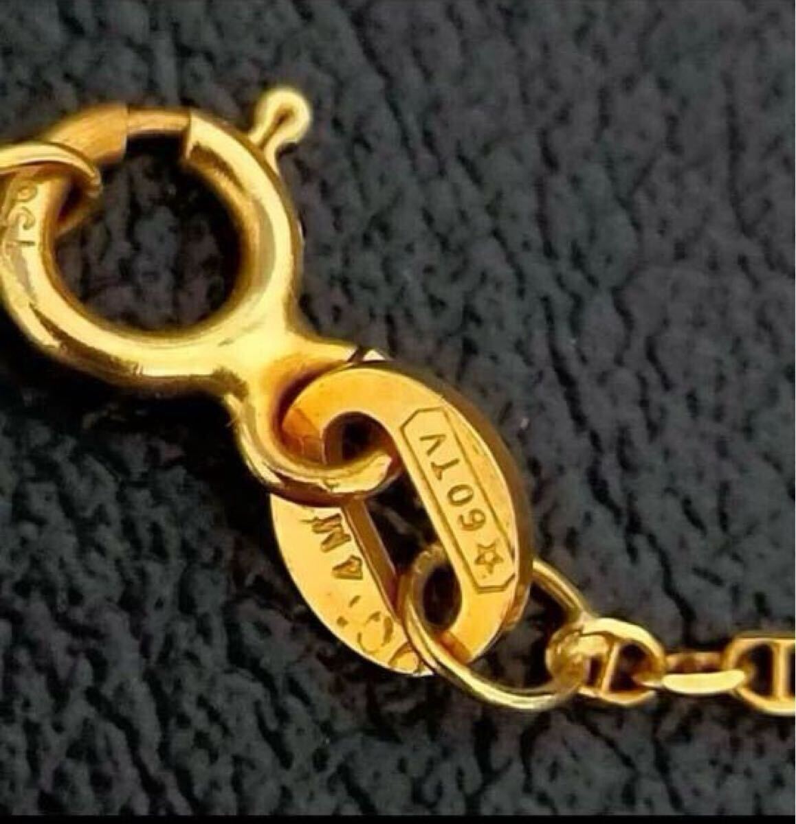 希少 イタリア製 K18 刻印 750 ITALY レディースネックレス 美品 希少 イタリア製 K18 刻印 750 ITALY レディースネックレス 美品