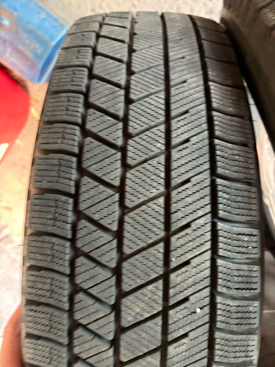 【2021年制】【バリ溝】【4本】185/65R15 アルミ　15x5.5J 4穴　100 +52 ブリヂストン　スタッドレス　VRX3 