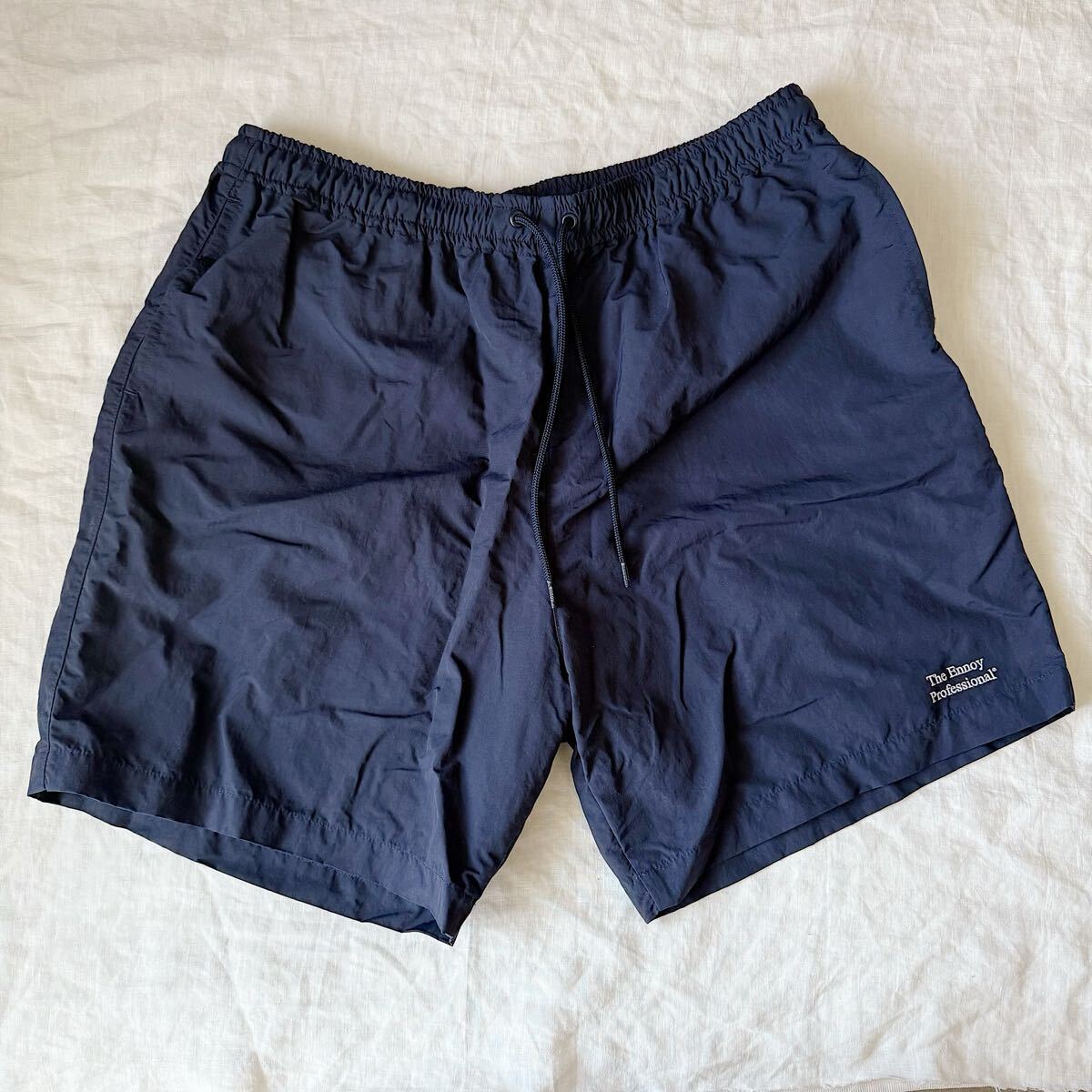 22SS Ennoy エンノイ ナイロン ショートパンツ L ネイビー 22SS Ennoy エンノイ ナイロン ショートパンツ L ネイビー