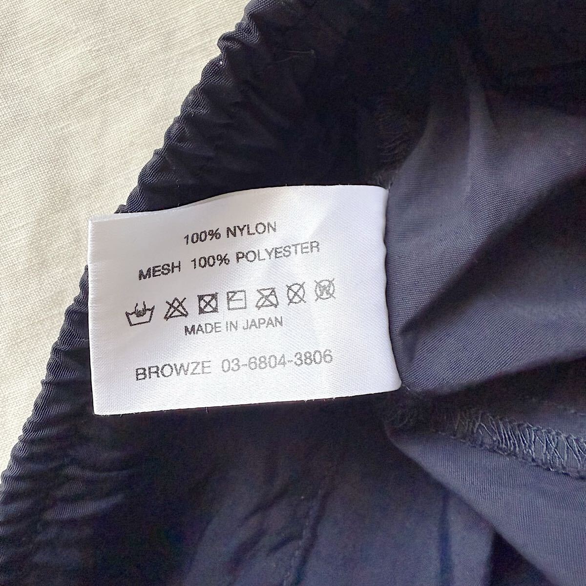 22SS Ennoy エンノイ ナイロン ショートパンツ L ネイビー 22SS Ennoy エンノイ ナイロン ショートパンツ L ネイビー