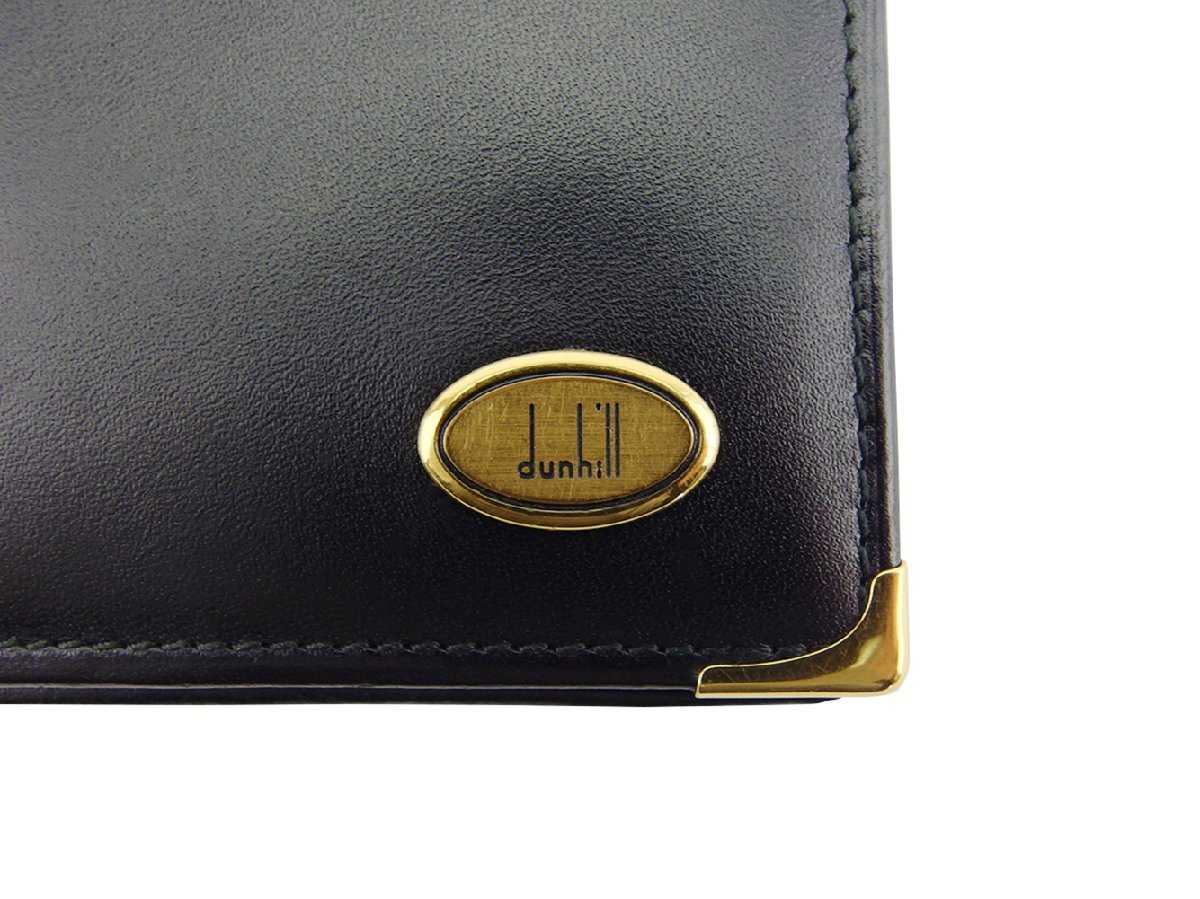 ダンヒル 長札入れ 札入れ メンズ ロゴプレート オックスフォード dunhill 中古