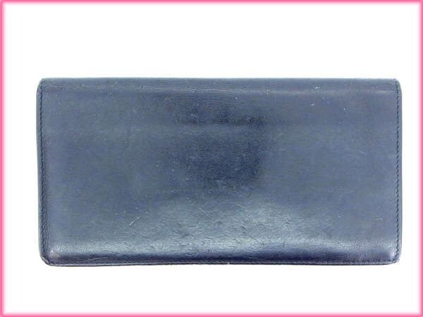 ダンヒル 長(zhǎng)札入れ レディース ブラック 中古