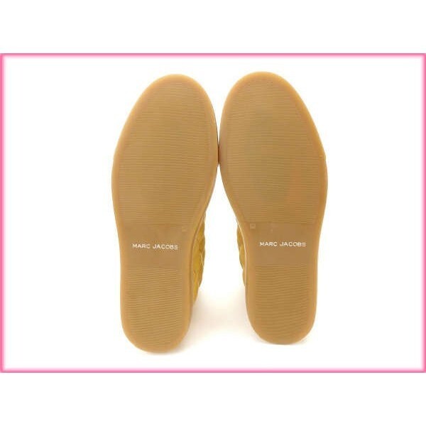 マークジェイコブス スニーカー ＃42 レディース イエロー×オレンジ 中古