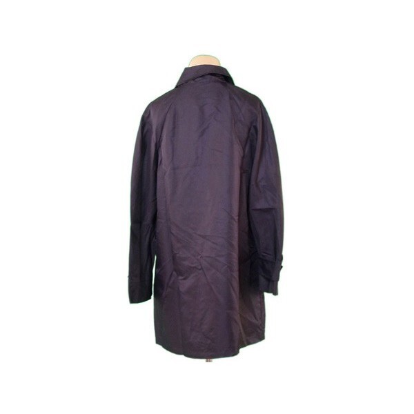 フェンディ コート ダブル レディース トレンチ ブラック 中古