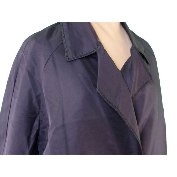 フェンディ コート ダブル レディース トレンチ ブラック 中古