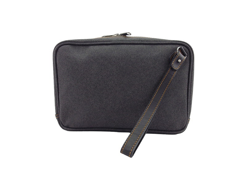 ダンヒル クラッチバッグ セカンド バッグ メンズ ロゴプレート dunhill 中古