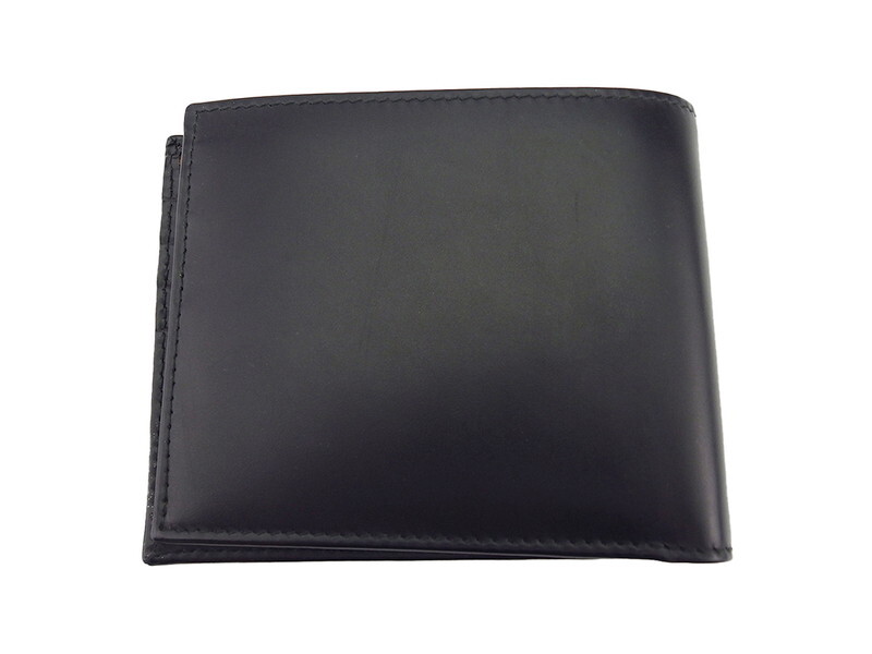 ダンヒル 二つ折り 札入れ ミニ札入れ メンズ ロゴプレート コンフィデンシャル dunhill 中古