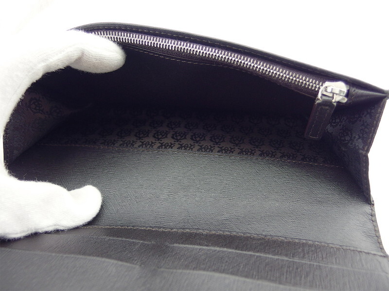 ダンヒル 長(zhǎng)財(cái)布 ファスナー付き 財(cái)布 メンズ サイドカー dunhill 中古
