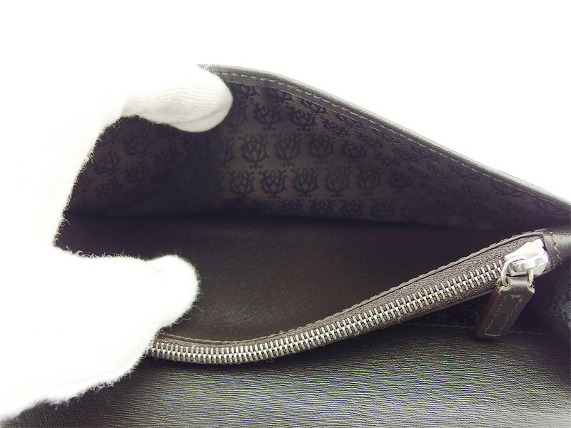 ダンヒル 長(zhǎng)財(cái)布 ファスナー付き 財(cái)布 メンズ サイドカー dunhill 中古