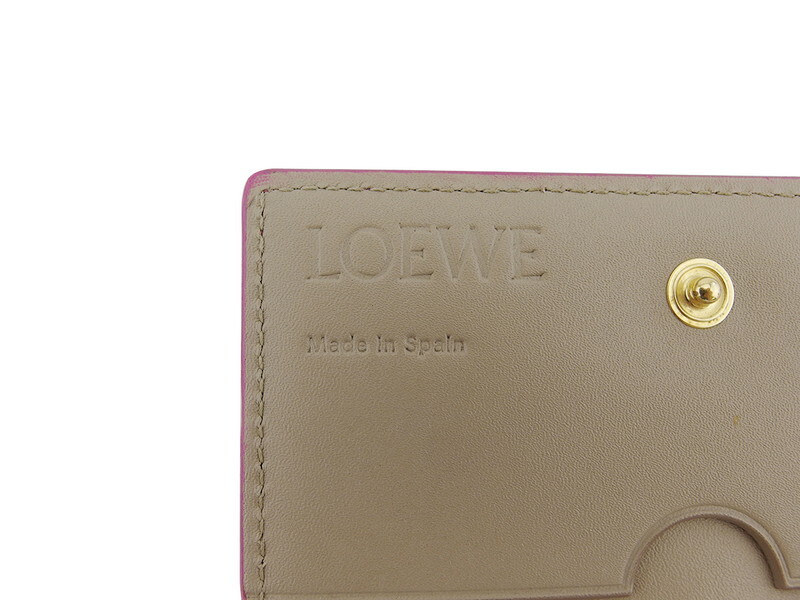 ロエベ カードケース 名刺入れ レディース アナグラム LOEWE 中古
