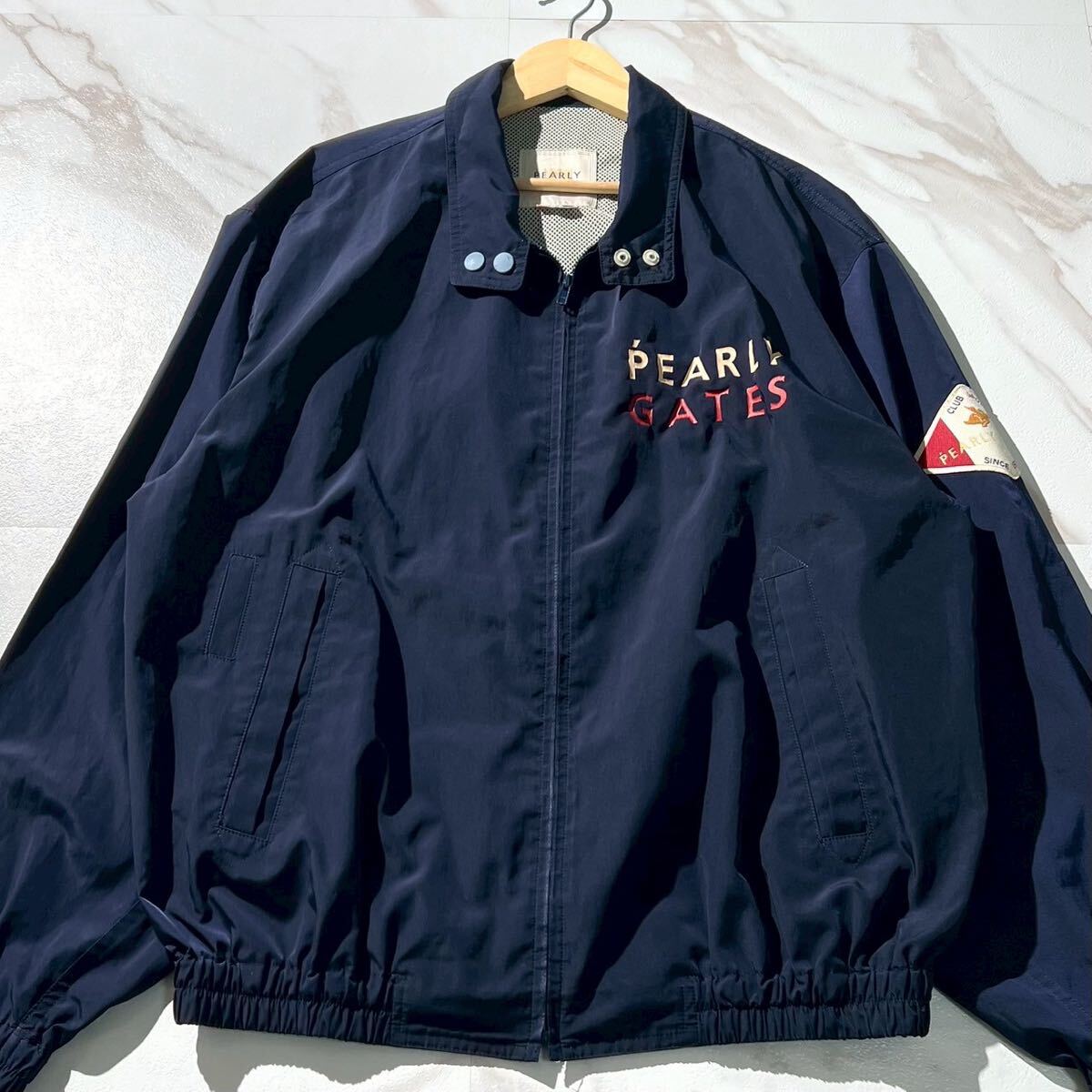 美品/Lsize】パーリーゲイツ PEARLY GATES ナイロンジャケット 美品/Lsize】パーリーゲイツ PEARLY GATES ナイロンジャケット