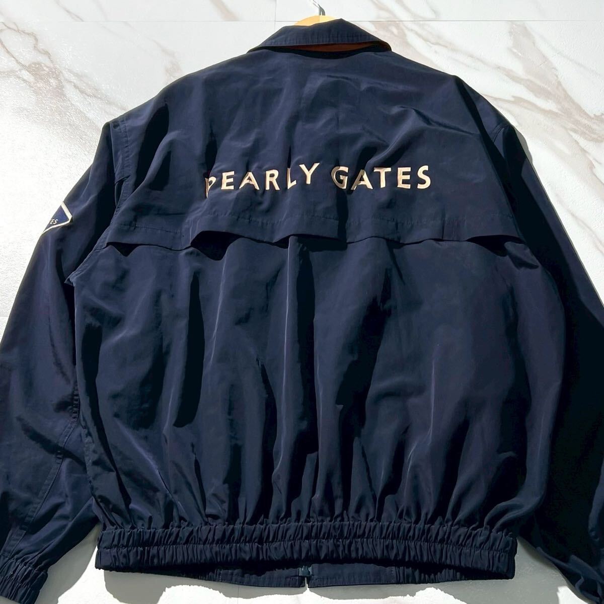 美品/Lsize】パーリーゲイツ PEARLY GATES ナイロンジャケット 美品/Lsize】パーリーゲイツ PEARLY GATES ナイロンジャケット