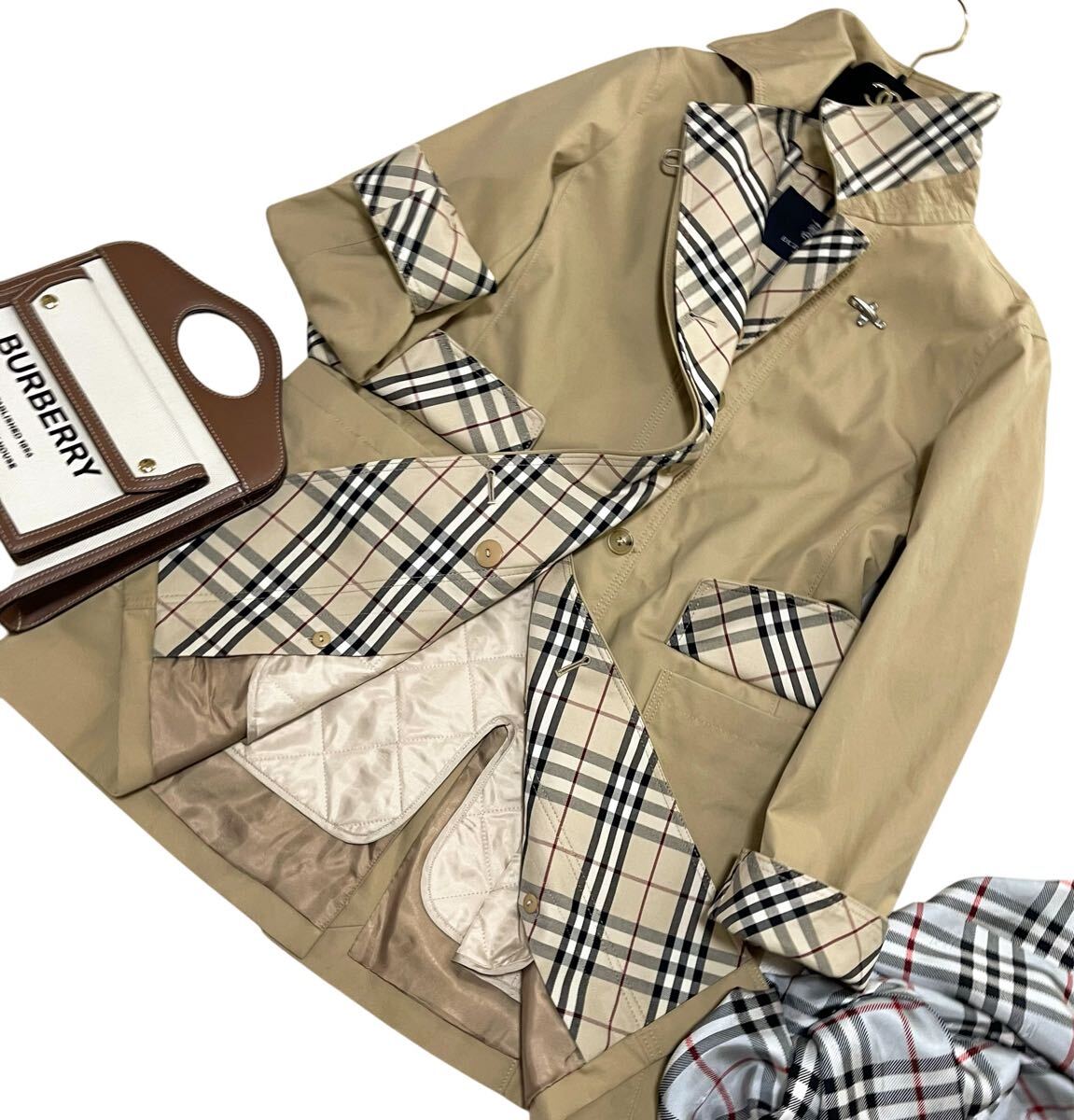 ☆新品同様☆ バーバリー BURBERRY バーバリーロンドン ステン ☆新品同様☆ バーバリー BURBERRY バーバリーロンドン ステン
