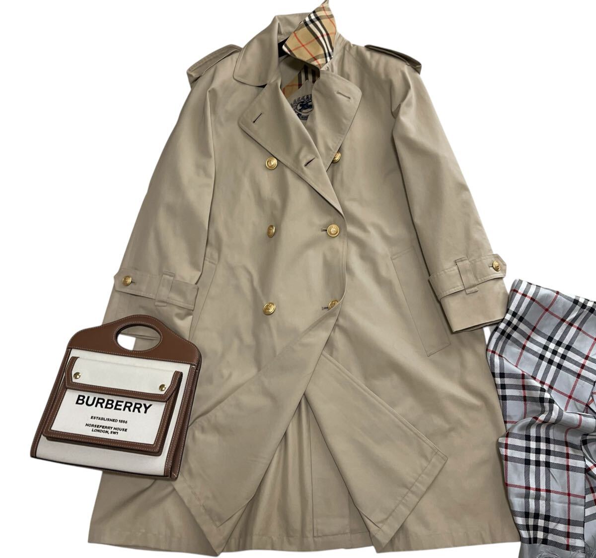 ☆美品☆ バーバリー BURBERRY バーバリーロンドン トレンチ ☆美品☆ バーバリー BURBERRY バーバリーロンドン トレンチ