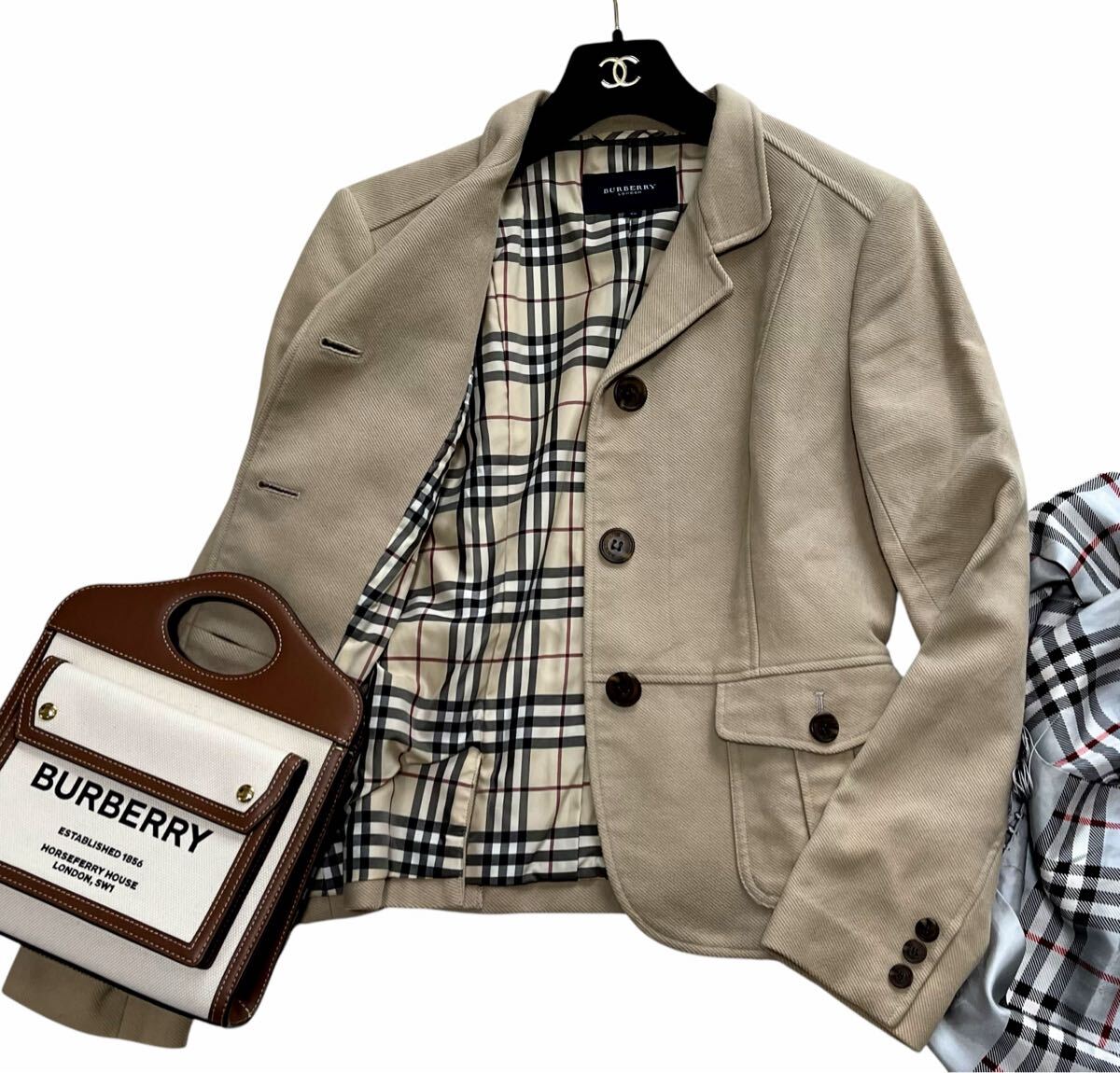 大きいサイズ ☆超美品☆ バーバリー BURBERRY バーバリー 大きいサイズ ☆超美品☆ バーバリー BURBERRY バーバリー