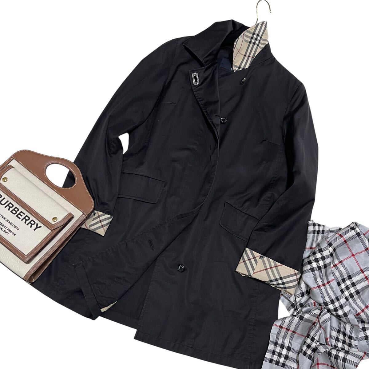 ☆超美品☆ バーバリー BURBERRY バーバリーロンドン ステン