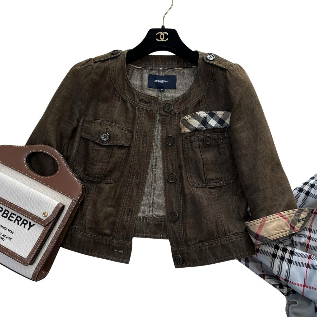 ☆超美品☆ バーバリー BURBERRY バーバリーロンドン デニム ☆超美品☆ バーバリー BURBERRY バーバリーロンドン デニム