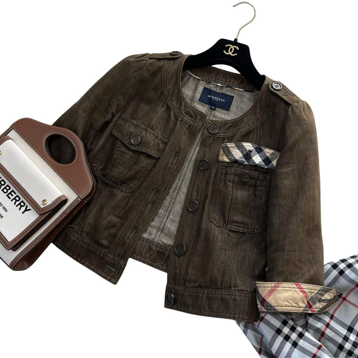 ☆超美品☆ バーバリー BURBERRY バーバリーロンドン デニム ☆超美品☆ バーバリー BURBERRY バーバリーロンドン デニム