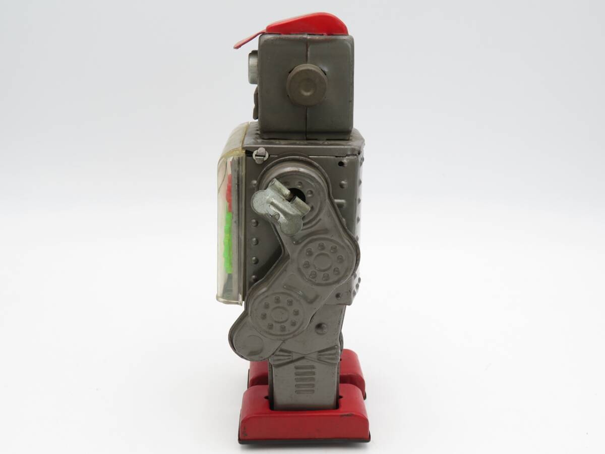 1000~ 不動品 ブリキ ロボット ゼンマイ 堀川玩具? 昭和レトロ 1000~ 不動品 ブリキ ロボット ゼンマイ 堀川玩具? 昭和レトロ