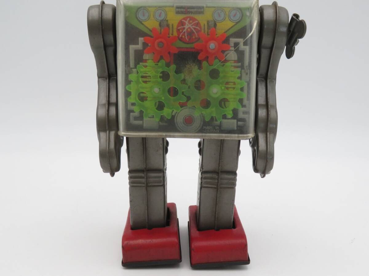 1000~ 不動品 ブリキ ロボット ゼンマイ 堀川玩具? 昭和レトロ 1000~ 不動品 ブリキ ロボット ゼンマイ 堀川玩具? 昭和レトロ