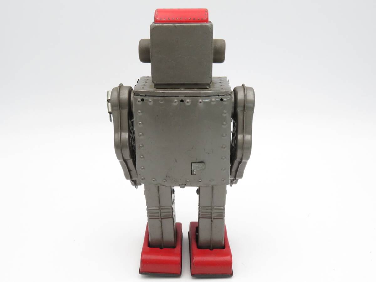 1000~ 不動品 ブリキ ロボット ゼンマイ 堀川玩具? 昭和レトロ 1000~ 不動品 ブリキ ロボット ゼンマイ 堀川玩具? 昭和レトロ