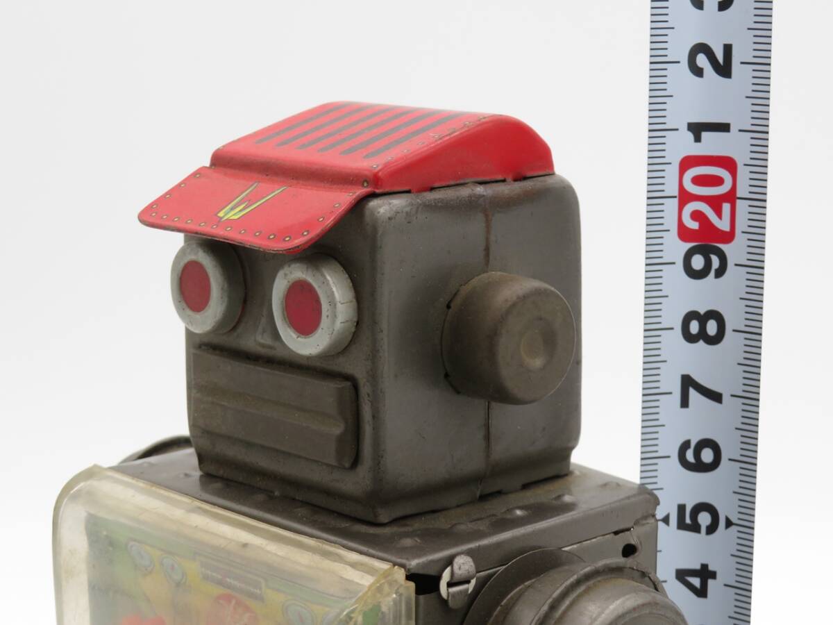 1000~ 不動品 ブリキ ロボット ゼンマイ 堀川玩具? 昭和レトロ 1000~ 不動品 ブリキ ロボット ゼンマイ 堀川玩具? 昭和レトロ