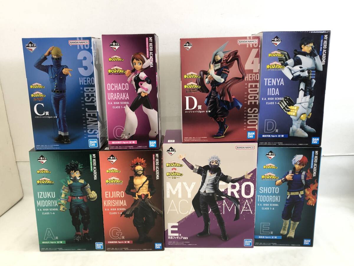 T250408-09A/ 未開封 ヒロアカ フィギュア 一番くじ A C D E G賞 T250408-09A/ 未開封 ヒロアカ フィギュア 一番くじ A C D E G賞